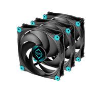 Iceberg Thermal IceGALE Silent - Kit de 3 Ventilateurs 120mm, 12.3dB, 1100 RPM, 30 CFM, 0.6 mmH2O, Roulement Manchon, Connecteur 3-Pin