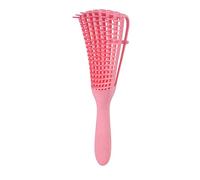 Iceblueor Brosse démêlante pour cheveux bouclés, peigne démêlant pour cheveux crépus de type 3A à 4C, secs et humides, exfolie votre cuir chevelu pour de belles boucles brillantes