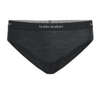 Icebreaker - Culotte légère et respirante - W Merino Blend 125 Cool-Lite Sprite Hipster Black pour Femme en Laine - Taille S - Noir Noir S