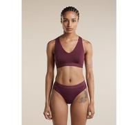Icebreaker - Women's 125 Cool-Lite Sprite Racerback Bra - Brassière - M - dark berry