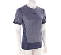 Icebreaker 125 ZoneKnit Merino Energy Wind S/S Hommes T-shirt L Anthracite