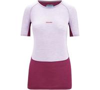 Icebreaker 125 Zoneknit Short Sleeve Crewe Femme Violet - Base-layers outdoor femmes L