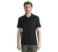 Icebreaker Merino 150 Tech Lite Iii Short Sleeve Polo Noir L Homme