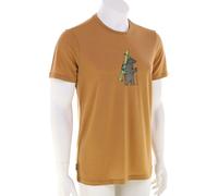 Icebreaker 150 Tech Lite Tee Bear Tour Hommes T-shirt L Brun