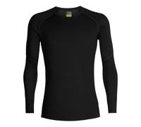Icebreaker 150 Zone Long Sleeve Crewe Homme Noir - Base-layers outdoor hommes L