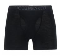 Icebreaker Boxers 175 Everydays Merino - 100% laine mérinos tissu 175 ultraléger - Noir L Homme