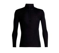 Icebreaker - Sous-vêtement en laine de mérinos - M Merino 175 Everyday LS Half Zip Black pour Homme en Laine - Taille M - Noir Noir M