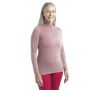 Icebreaker 200 Oasis Long Sleeve Crewe Femme Rose - Maillots et vêtements polaires femmes S
