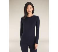 icebreaker - 200 Oasis Long Sleeve Crewe - Sous-vêtement mérinos femme Midnight Navy 2 - S