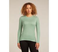 icebreaker - 200 Oasis Long Sleeve Crewe - Sous-vêtement mérinos femme Seaglass - M