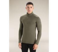 icebreaker - 200 Oasis LS Half Zip - Maillot thermique laine mérinos homme Loden - M