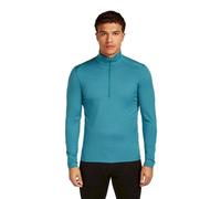 icebreaker - 200 Oasis LS Half Zip - Maillot thermique laine mérinos homme Topaz - L