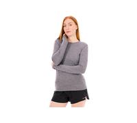 icebreaker - 200 Oasis Long Sleeve Crewe - Sous-vêtement mérinos femme Gritstone Heather - XL