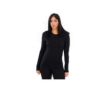 Icebreaker T-shirt à manches longues 200 Oasis – noir – femme – L