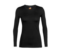 Icebreaker Maillot manches longues 200 Oasis Mérinos Noir XS Femme