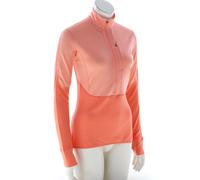 Icebreaker 200 Realfleece Descender HZ Femmes T-shirt fonctionnel M Orange