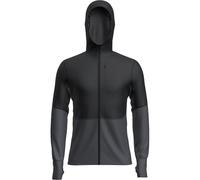 ICEBREAKER 200 Realfleece Descender Ls Zip H - Homme - Noir - taille S- modèle 2025