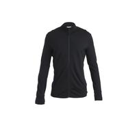 icebreaker - 260 Quantum IV LS Zip - Polaire en laine mérinos homme Black - XL