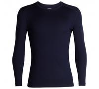 Icebreaker - 260 Tech L/S Crewe - Sous-vêtement mérinos - S - midnight navy
