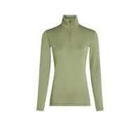 icebreaker - 260 Tech LS Half Zip - Maillot thermique laine mérinos femme Lichen - M