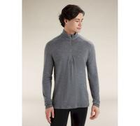 ICEBREAKER 260 Tech Ls Half Zip - Homme - Gris - taille M- modèle 2026