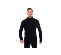 Icebreaker Haut 260 Tech Ls Half Zip – Homme Noir Taille M 2026