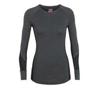 Icebreaker 260 Zone Long Sleeve Crewe Femme Gris - Base-layers outdoor femmes L