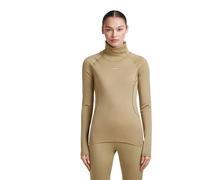 Icebreaker 300 Merinofine Long Sleeve Base Layer Beige L Femme
