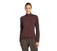 icebreaker - 400 RealFleece Descender LS Zip - Polaire en laine mérinos femme Java - S