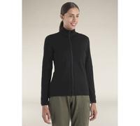 icebreaker - 560 RealFleece Elemental II LS Zip - Polaire en laine mérinos femme Black - M