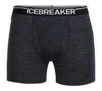 Icebreaker - Anatomica Boxers w Fly - Sous-vêtement mérinos - M - jet heather