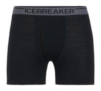 Boxer Icebreaker Merino 150 Anatomica Boxers With Fly noir pur - S