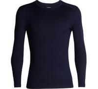 ICEBREAKER Base Layer '260 Tech LS Crewe ' bleu nuit, Taille L