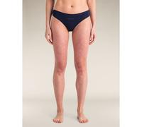 Icebreaker Bikini en laine mérinos Core pour femme bleu marine de minuit M