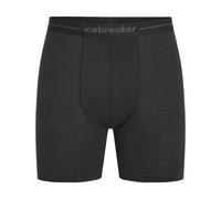 Icebreaker - Boxer long en laine de mérinos - M Merino 150 Anatomica Long Boxers Black pour Homme en Nylon - Taille L - Noir Noir L