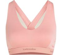 Icebreaker - Brassière respirante - W Merino Blend 125 Cool-Lite Sprite Racerback Bra Blush pour Femme en Laine - Taille XS - Rose Rose XS