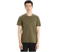 Icebreaker Central Classic SS T-Shirt pour Hommes - pour L'Aventure, la Gym et l'entrainement - Loden, L L