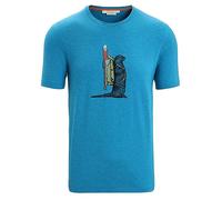 Icebreaker Central Classic T-Shirt Bleu Géo XXL