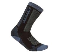 icebreaker - Ski+ Medium OTC - Chaussettes en laine mérinos enfant Black / Dawn / Graphite - 27 - 29