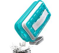 ICEBREAKER Clear Pop 2023 - Faire et servir de la glace sans jamais toucher la glace - Bac à glaçons sanitaire pour congélateur - Bac à glaçons en silicone avec couvercle - Machine à glaçons 18