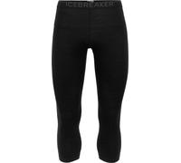 Icebreaker - Collant 3/4 en laine de mérinos - M Merino 200 Oasis 3/4 Leggings Black pour Homme en Laine - Taille S - Noir Noir S