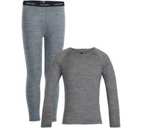 Icebreaker - Collant en laine de mérinos - K Merino 200 Oasis Leggings Gritstone Heather Taille 2 ans, en Laine - Gris Gris 2 ans