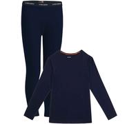 Icebreaker - Collant en laine de mérinos - K Merino 200 Oasis Leggings Gritstone Heather Taille 2 ans, en Laine - Gris Gris 2 ans