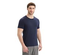 Icebreaker Cool-Lite T-Shirt à Manches Courtes en Coton pour Homme, Bleu Marine de Minuit