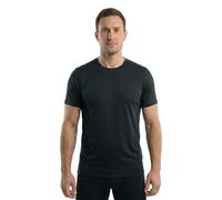 Icebreaker T-shirt Homme Anatomica Crewe manches courtes laine mérinos Noir L
