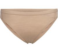 Icebreaker - Culotte en laine de mérinos - W Merino 150 Siren Bikini Praline pour Femme en Laine - Taille XS - Beige Beige XS
