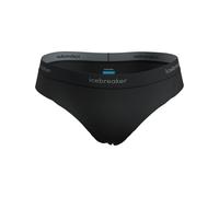 Slip Noir Pour Femmes Icebreaker Mer 125 Cool-lite Sprite Hipster Ib0a5725-1