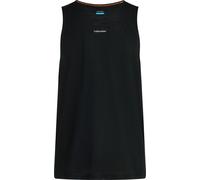 Icebreaker - Débardeur de running ultra léger et respirant - M Merino Blend 125 Cool-Lite Speed Tank Black pour Homme en Laine - Taille L - Noir Noir L