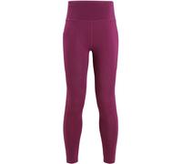 Icebreaker Fastray High Rise 3/4 Tight Femme Violet - Pantalons de montagne outdoor femmes XS