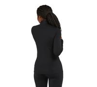 icebreaker - Femme - Merino Core Épais Manches Longues - Demi-Zippé - Black, M